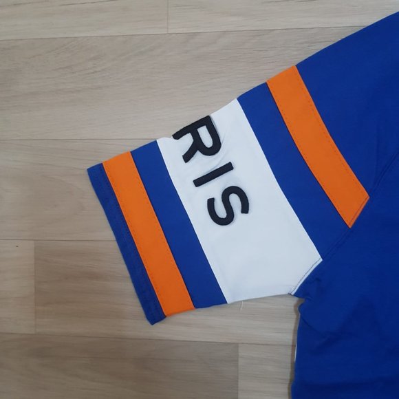 Givenchy Paris Logo Embroidered Blue T-Shirt